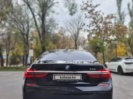 BMW 740 2016 года за 25 000 000 тг. в Шымкент – фото 3