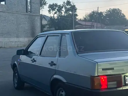 ВАЗ (Lada) 21099 2001 года за 1 250 000 тг. в Шымкент – фото 3