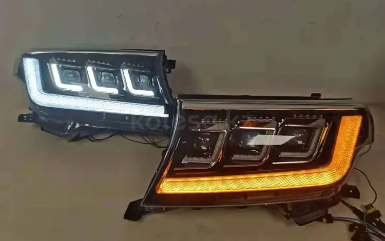 Передние фары FULL LED на Land Cruiser 200 2007-2015 дизайн LC300 за 250 000 тг. в Актау