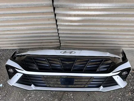 Передний бампер Hyundai Elantra CN7 (2023 2025) за 10 000 тг. в Актау – фото 10