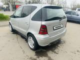 Mercedes-Benz A 190 2003 годаүшін2 450 000 тг. в Алматы – фото 5