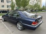 Mercedes-Benz S 600 1995 годаүшін6 000 000 тг. в Астана – фото 5