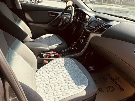 Hyundai Elantra 2015 года за 6 200 000 тг. в Шымкент – фото 12