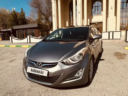 Hyundai Elantra 2015 года за 6 200 000 тг. в Шымкент – фото 3