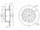 Диск тормозной (Сзади) за 8 700 тг. в Караганда