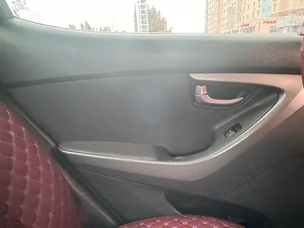 Hyundai Elantra 2014 года за 6 200 000 тг. в Астана – фото 16