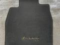 Текстильный, велюровый чёрный Коврик, полик для салона LEXUS LS460 за 30 000 тг. в Алматы – фото 3