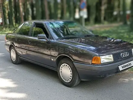 Audi 80 1991 года за 1 350 000 тг. в Талдыкорган – фото 3