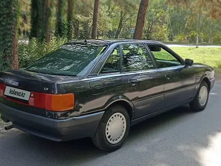 Audi 80 1991 года за 1 350 000 тг. в Талдыкорган – фото 6