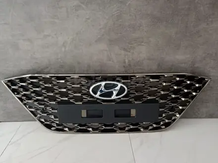 Решетка радиатора Hyundai Tucson NX4 20-, Santa Fe 20-22, Accent за 58 200 тг. в Караганда