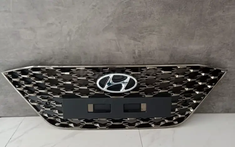 Решетка радиатора Hyundai Tucson NX4 20-, Santa Fe 20-22, Accent за 58 200 тг. в Караганда