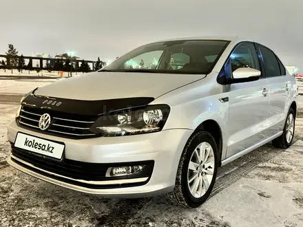 Volkswagen Polo 2016 года за 5 600 000 тг. в Астана – фото 2