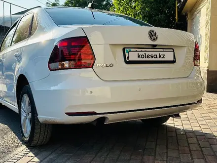 Volkswagen Polo 2018 года за 6 500 000 тг. в Алматы – фото 5