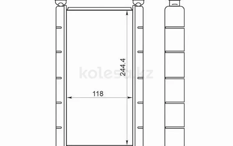 Радиатор печки за 8 200 тг. в Астана