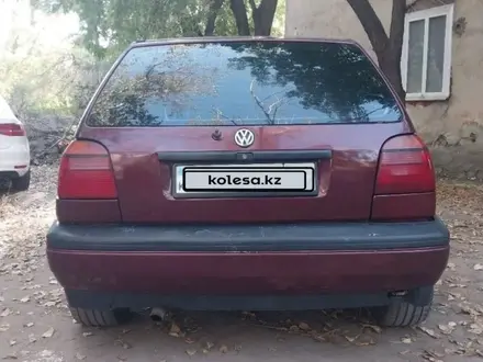 Volkswagen Golf 1992 года за 900 000 тг. в Костанай – фото 2