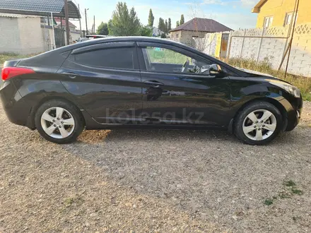 Hyundai Elantra 2012 года за 5 500 000 тг. в Тараз – фото 7