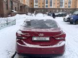 Hyundai Elantra 2014 годаfor5 600 000 тг. в Астана – фото 3