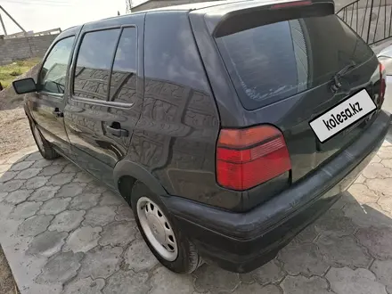 Volkswagen Golf 1994 года за 1 200 000 тг. в Тараз – фото 2