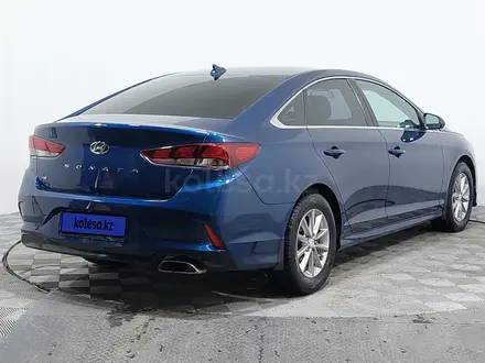 Hyundai Sonata 2018 года за 8 150 000 тг. в Астана – фото 5