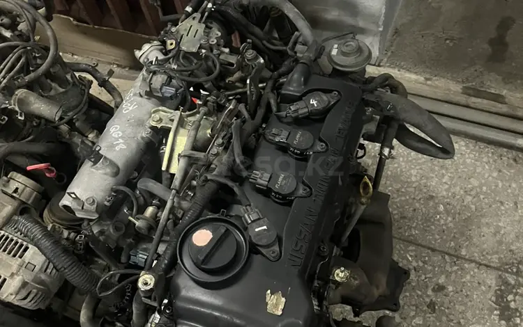 Двигатель QG18 1.8 Nissan Almera Primera за 300 000 тг. в Караганда