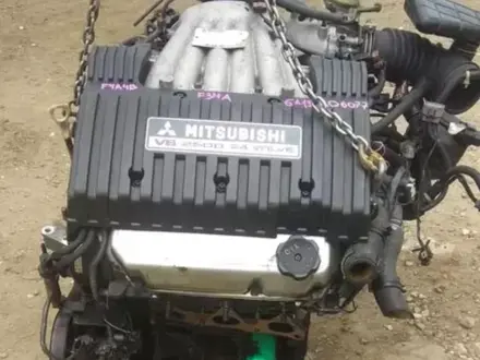 Двигатель на mitsubishi legnum 6А13 2, 5 л. Митсубиси Легнум за 305 000 тг. в Алматы – фото 3