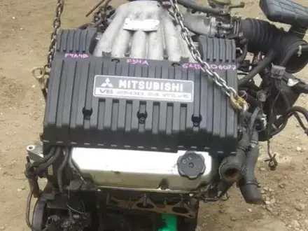 ДВИГАТЕЛЬ на mitsubishi legnum 6А13 2, 5 л. Митсубиси Легнум МОТОР ГАЛАНТ за 305 000 тг. в Алматы – фото 3