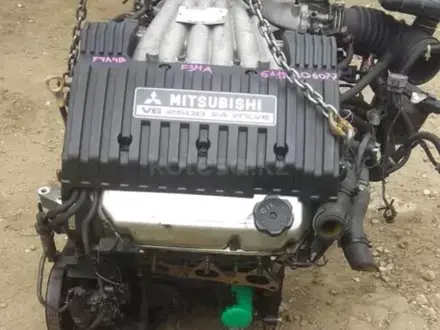 Двигатель на mitsubishi legnum 6А13 2, 5 л. Митсубиси Легнум за 305 000 тг. в Алматы – фото 4