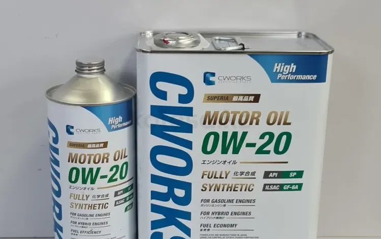 Моторное масло CWorks Superia Motor Oil 0W-20 API SP.0W20. за 17 000 тг. в Астана