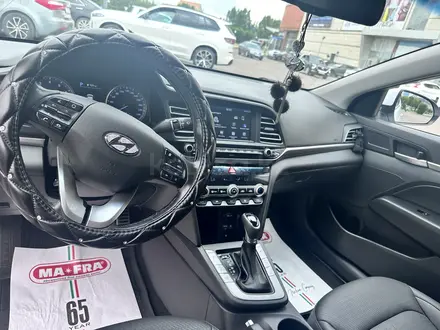 Hyundai Elantra 2019 года за 9 500 000 тг. в Астана – фото 8