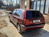 Volkswagen Golf 1993 года за 1 680 000 тг. в Шаян – фото 4