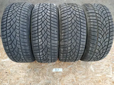 Резина б у 225*55*16 Dunlop (M + S), 4 шт., комплект б у из Европы. за 55 000 тг. в Караганда