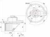 Мотор отопителя салона за 17 000 тг. в Кокшетау
