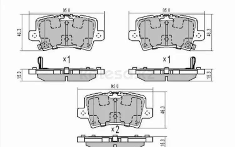 Колодки тормозные за 3 900 тг. в Павлодар
