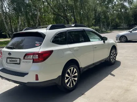Subaru Outback 2015 года за 8 900 000 тг. в Алматы – фото 4