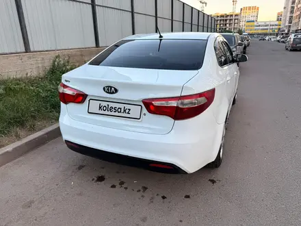 Kia Rio 2013 года за 4 500 000 тг. в Астана – фото 4
