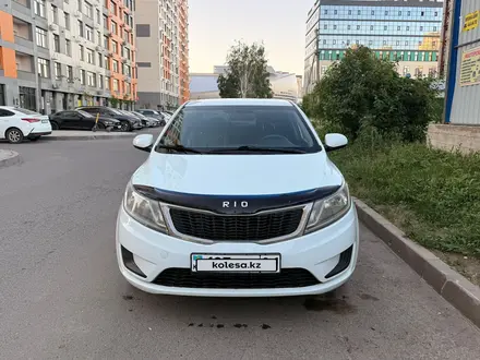 Kia Rio 2013 года за 4 500 000 тг. в Астана – фото 2