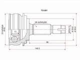 Шрус, граната наружняя за 9 550 тг. в Шымкент