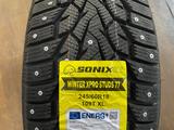 245/60r18 Sonix Winter Xpro Studs 77 за 53 000 тг. в Астана – фото 4