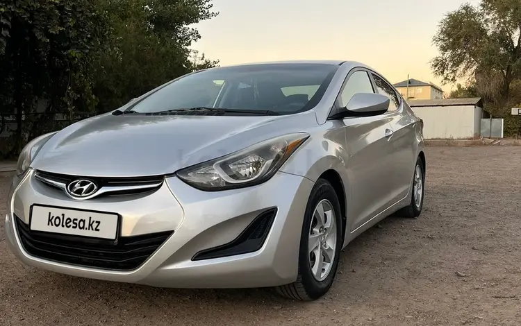 Hyundai Elantra 2015 года за 6 400 000 тг. в Уральск