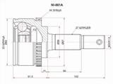 Шрус наружный, граната наружняя за 9 100 тг. в Шымкент