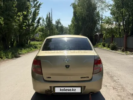 ВАЗ (Lada) Granta 2190 2013 года за 1 850 000 тг. в Костанай – фото 7