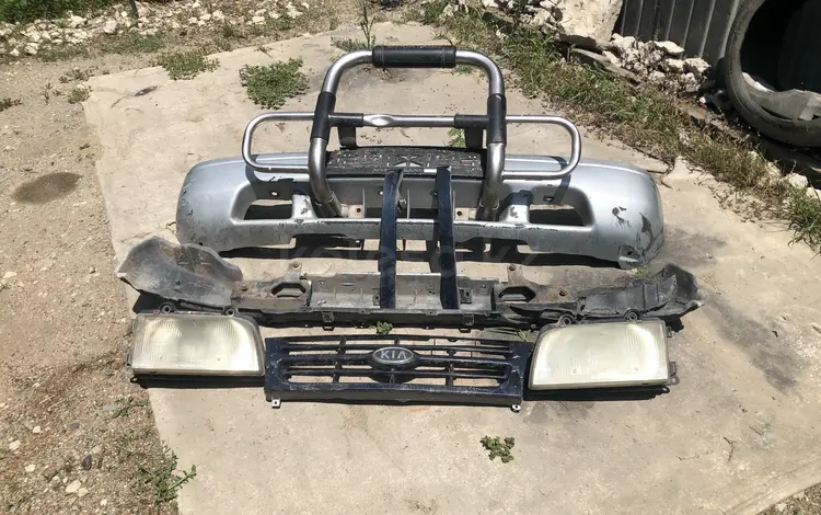 Фары решетка передний бампер кенгурятник усилитель переднего бампера б у за 456 789 тг. в Алматы