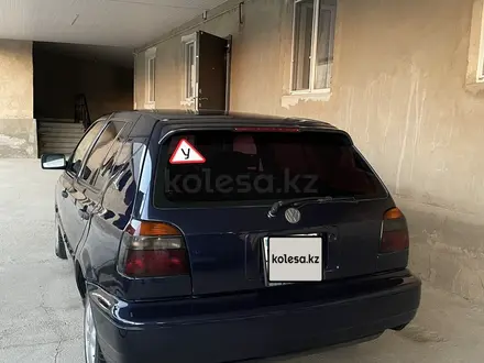 Volkswagen Golf 1996 года за 1 500 000 тг. в Тараз – фото 3