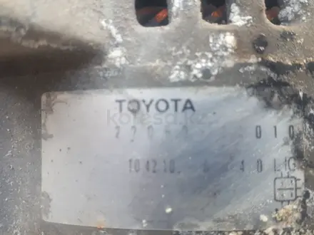 Б/у оригинальный генератор а/м TOYOTA HAILUX V-2.7; 4.0 бензин. за 50 000 тг. в Актобе – фото 2