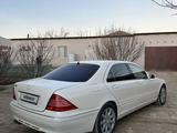 Mercedes-Benz S 500 2005 годаүшін7 000 000 тг. в Жанаозен – фото 5