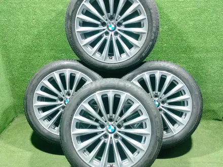 Диск с резиной оригинал разноширокие R19 8, 5/9, 5J BMW стиль 252 за 580 000 тг. в Алматы