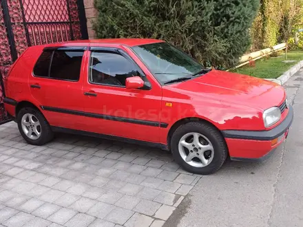 Volkswagen Golf 1991 года за 1 600 000 тг. в Есик – фото 5