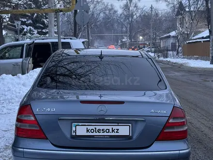 Mercedes-Benz E 240 2005 года за 4 500 000 тг. в Алматы – фото 2