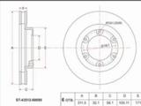 Диск тормозной передний за 16 300 тг. в Алматы