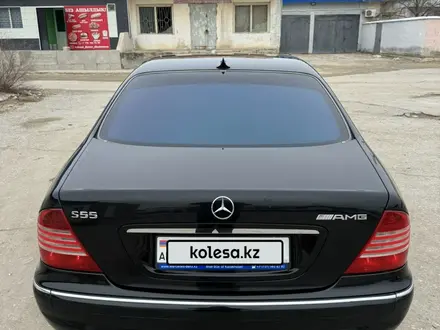 Mercedes-Benz S 500 2002 года за 6 500 000 тг. в Жанаозен – фото 11